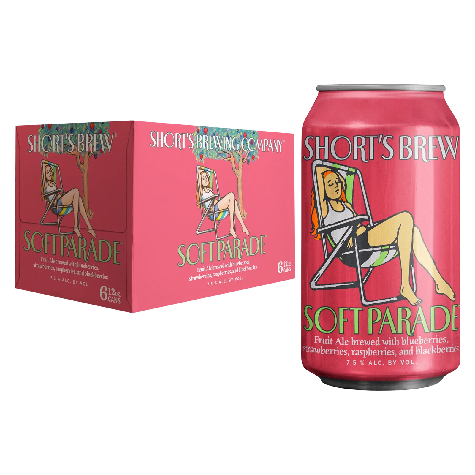 Short's Soft Parade Ale 6pk Can 7.5% ABV