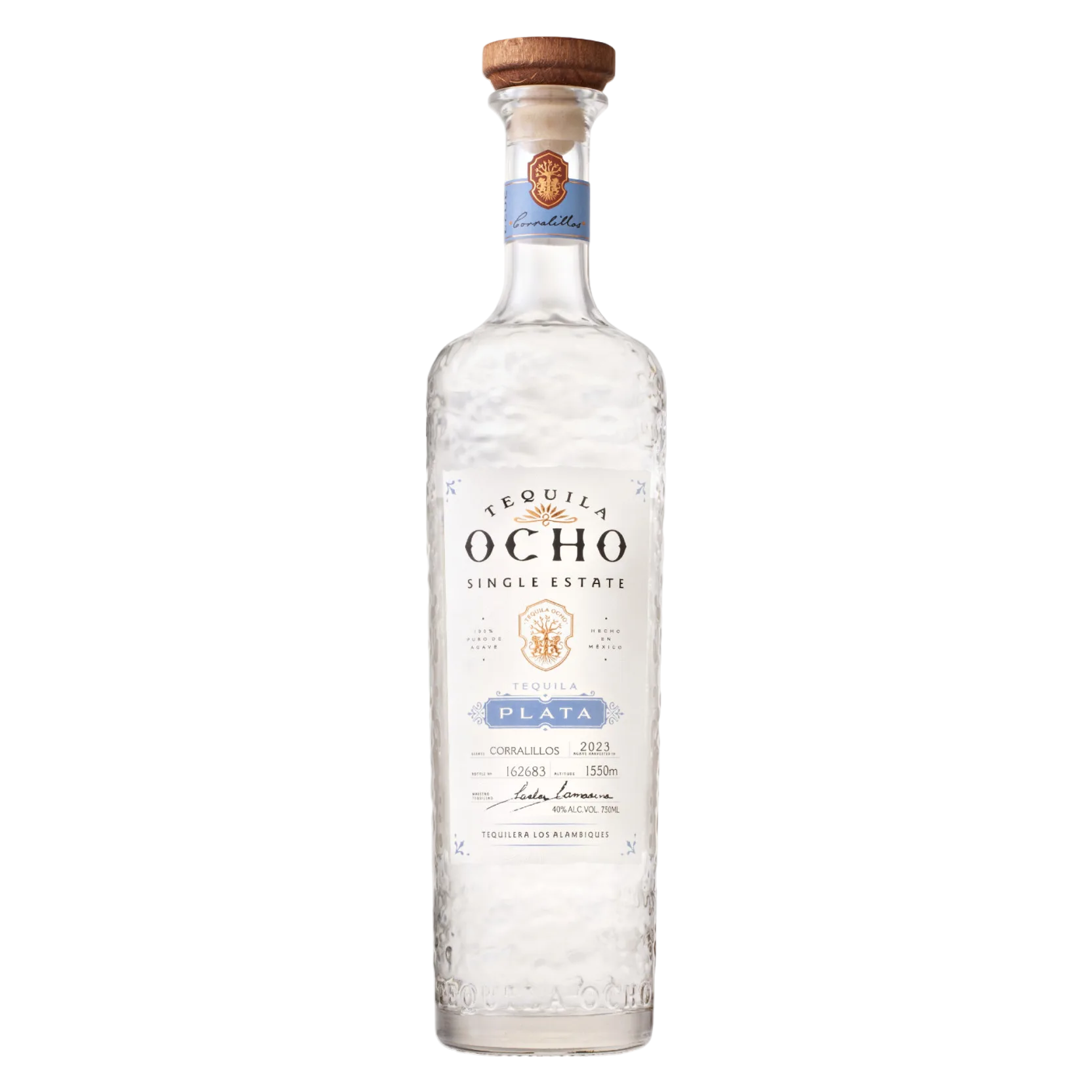 Tequila Ocho Plata (80 proof