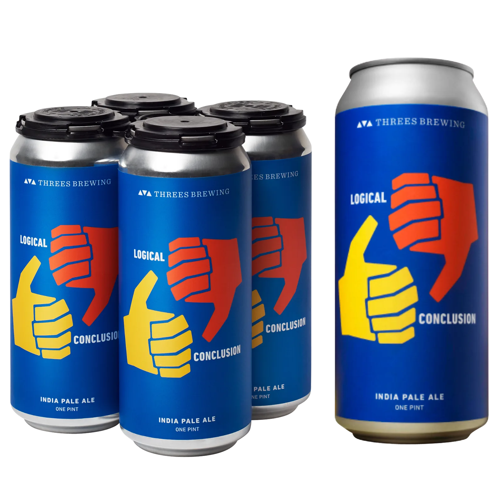 Threes Brewing Logical Conclusion Hazy IPA 4pk 16oz Can 7.0% ABV