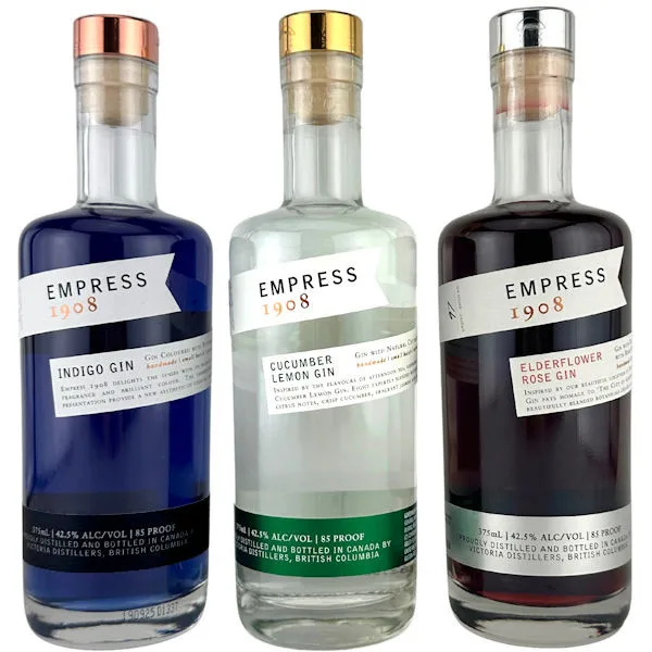 Empress 1908 Gin Premium Collection Set 3 375Ml