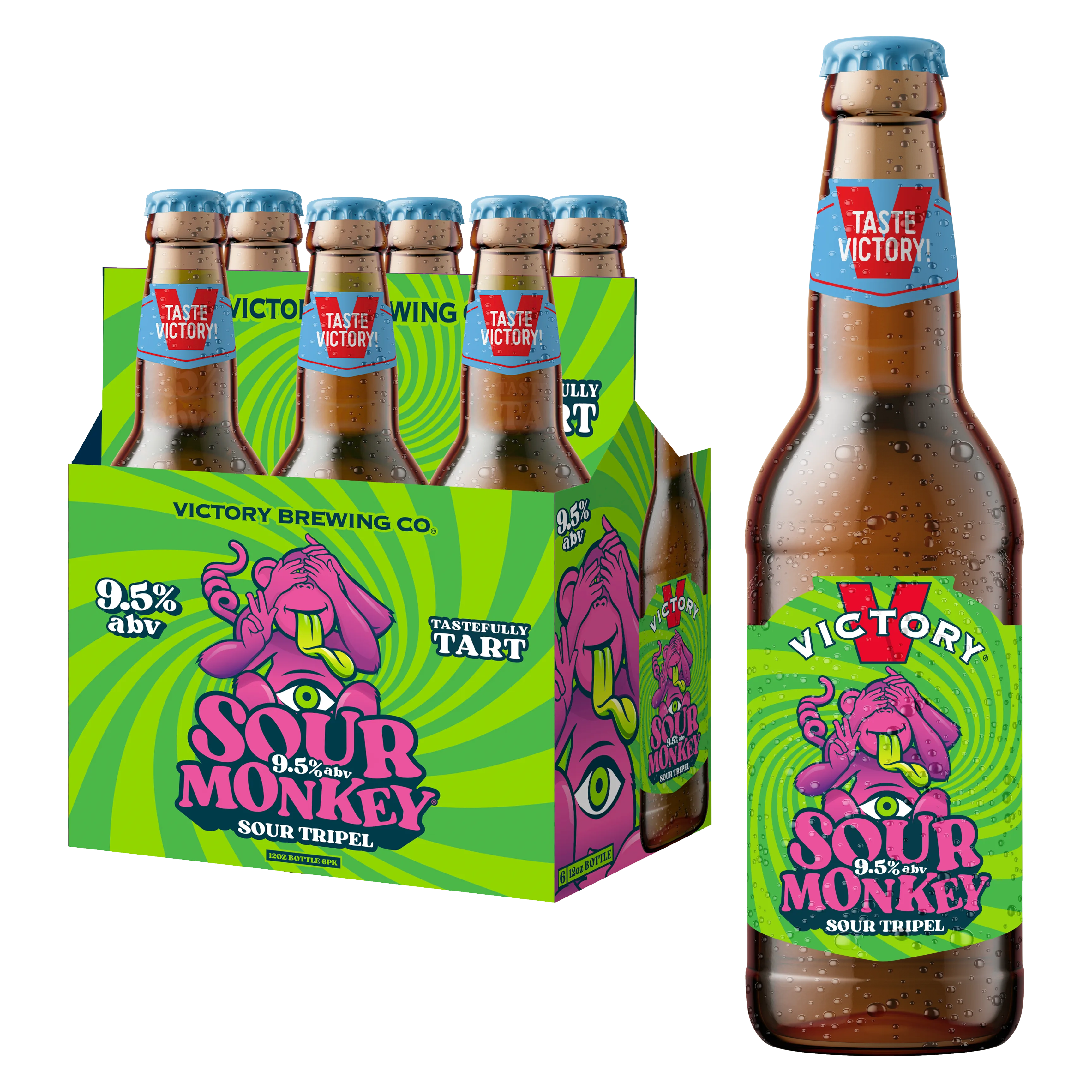 Victory Sour Monkey 6pk Btl 9.5% ABV