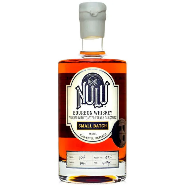 Nulu French Oak Toasted Barrel Small Batch Bourbon Whiskey 750Ml