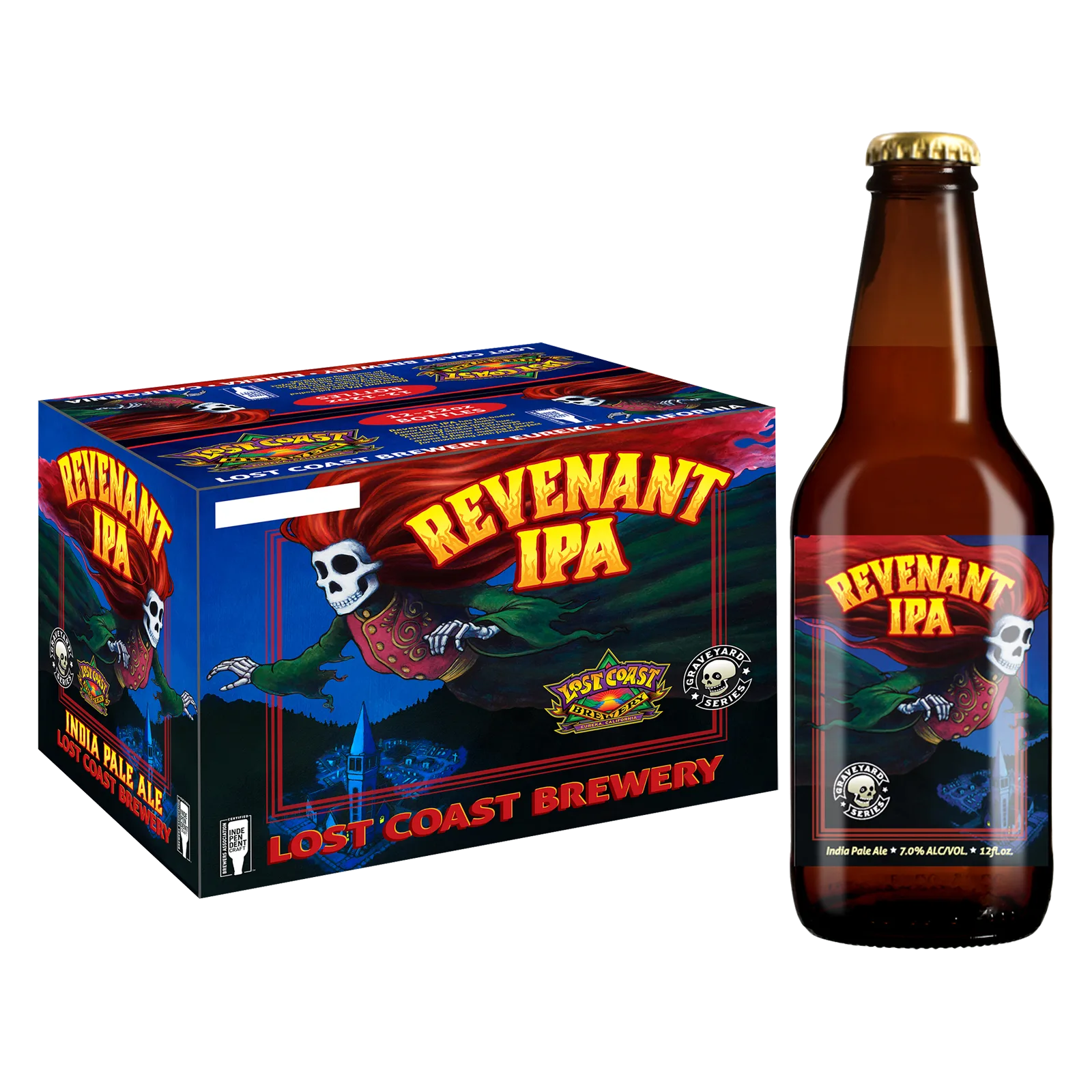 Lost Coast Brewing Revenant IPA 12pk Btl
