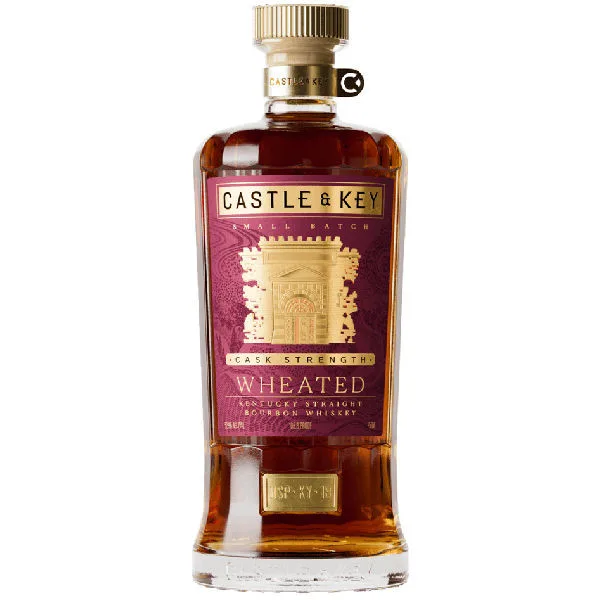Castle And Key Cask Strength Wheated Kentucky Straight Bourbon Whiskey 750Ml