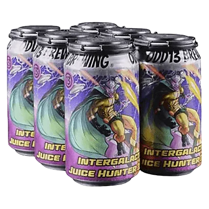 Odd13 Brewing Intergalactic Juice Hunter Double IPA 6pk Can