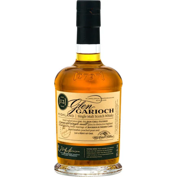 Glen Garioch 12 Year Old Highland Single Malt Scotch 750Ml