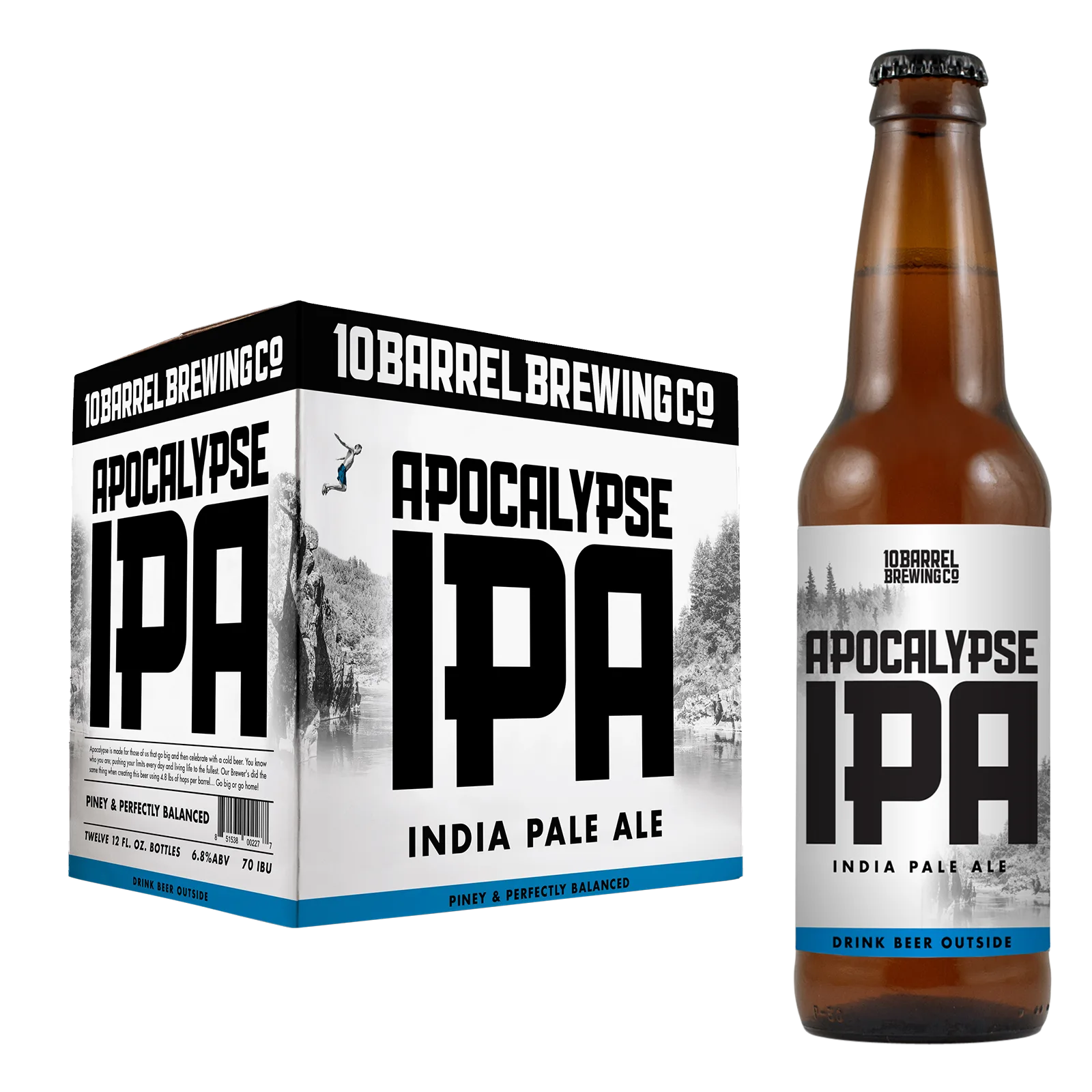 10 Barrel Apocalypse IPA 12pk Btl 6.8% ABV