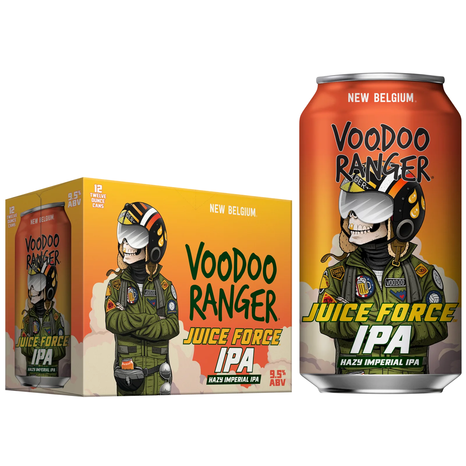 New Belgium Voodoo Ranger Juice Force IPA 12pk Can 9.5% ABV