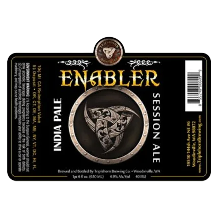 Triplehorn Enabler Session IPA (22 OZ BTL