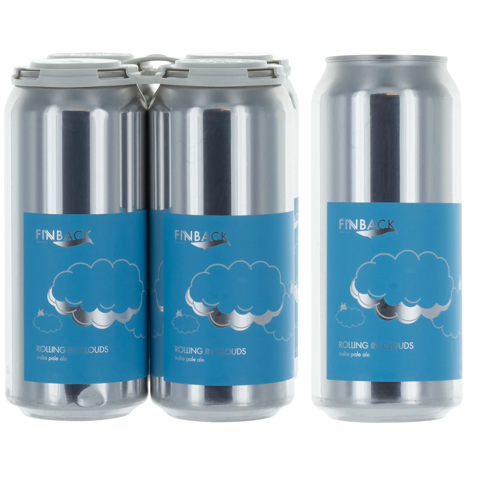 Finback Rolling In Clouds IPA 4pk 16oz Can 7.1% ABV