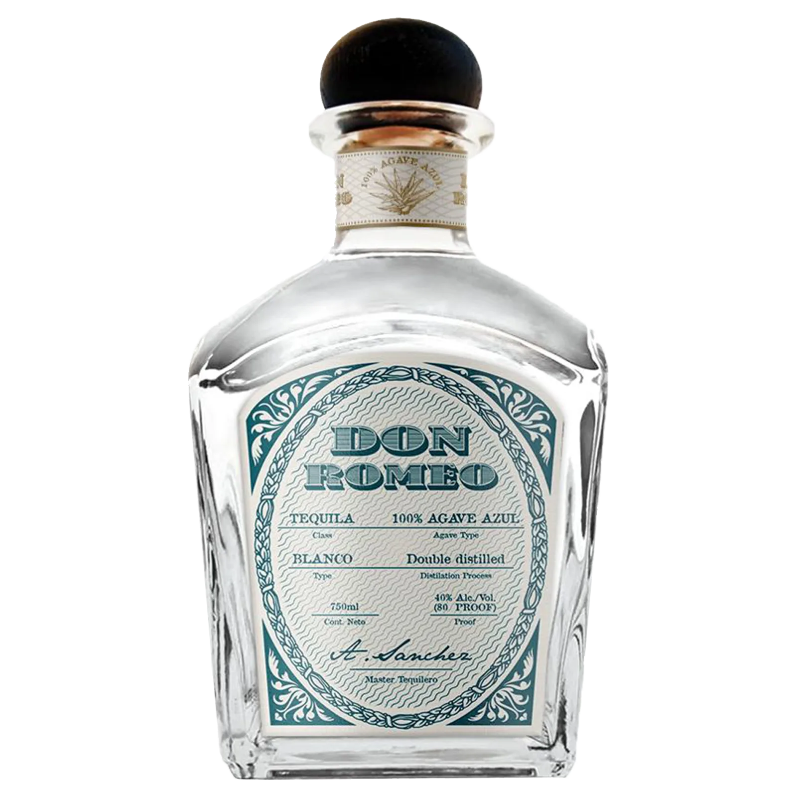Don Romeo Blanco Tequila (80 Proof