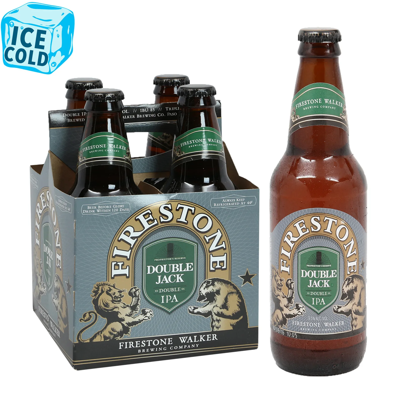Firestone Walker Double Jack 4 Pack Bottles
