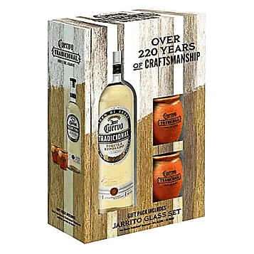 Jose Cuervo Tradicional Silver Tequila Gift Set (80 Proof