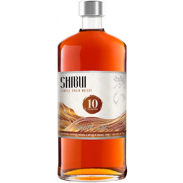 Shibui Single Grain 10 Year Old Virgin White Oak Matured Japanese Whisky 750Ml