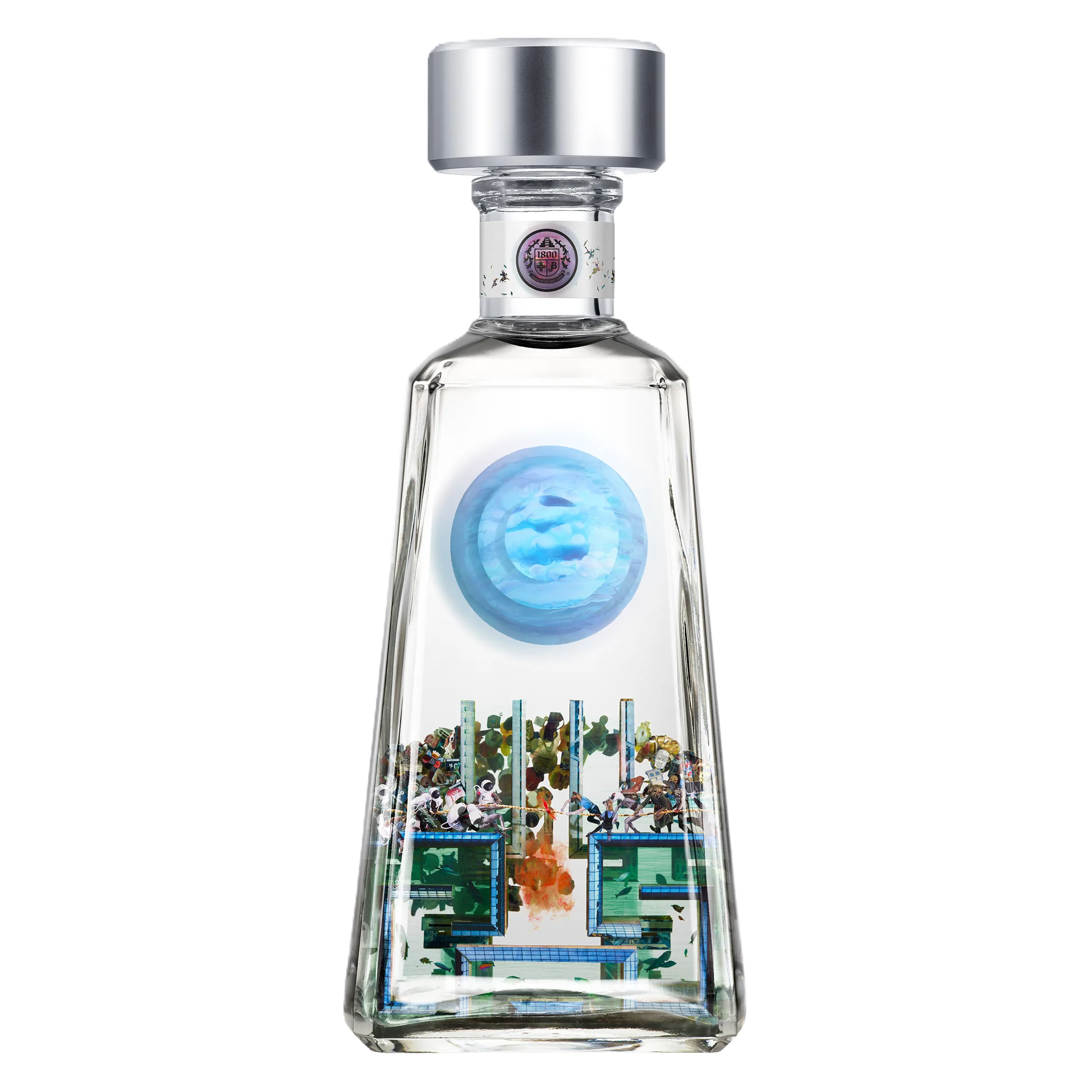 1800 Essential Artist 11 with Dustin Yellin Tequila Blanco (80 Proof