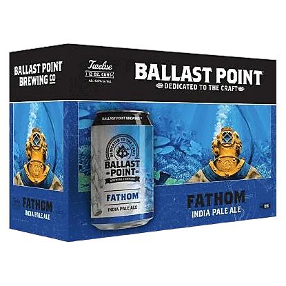 Ballast Point Fathom IPA 12pk Can