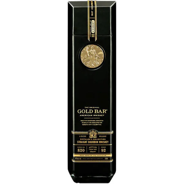 Gold Bar Black Double Cask Blend 820 American Whiskey 750Ml