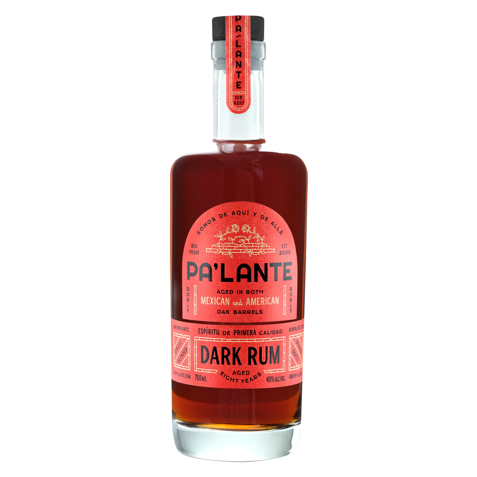 Pa'lante Dark Rum(80 Proof