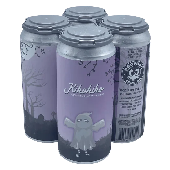 Ogopogo Brewing Kikokiko Hazy Double IPA (4PKC