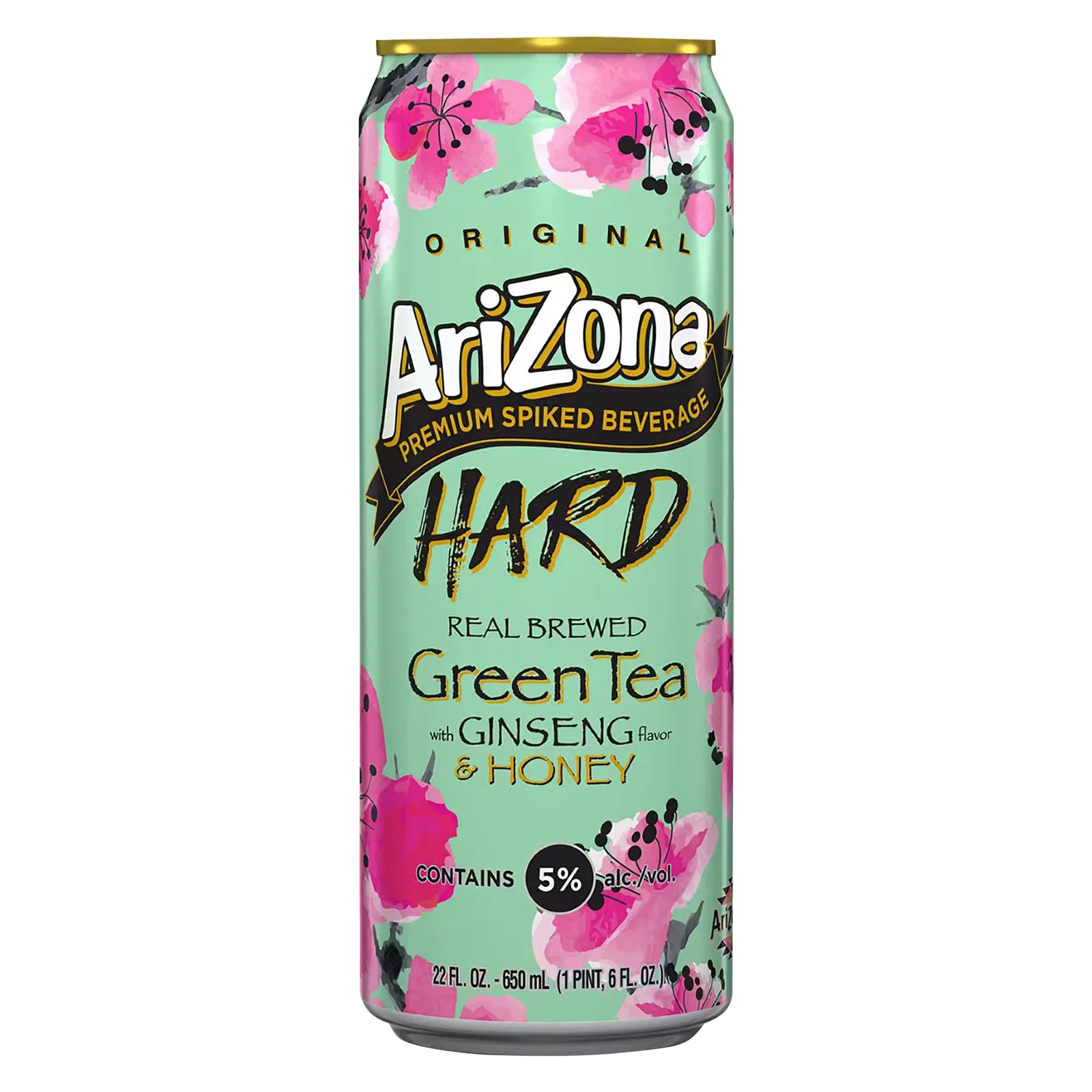 Arizona Hard Green Tea 22oz Can 5.0% ABV