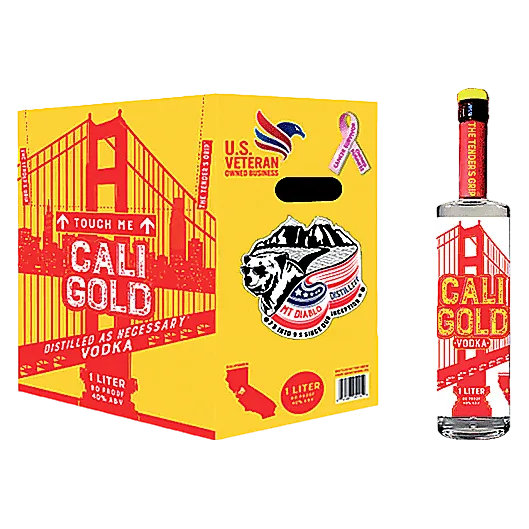 Mount Diablo Cali Gold Vodka