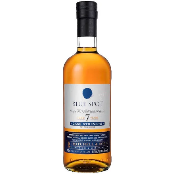 Mitchell And Son Blue Spot 7 Year Old Cask Strength Irish Whiskey 750Ml