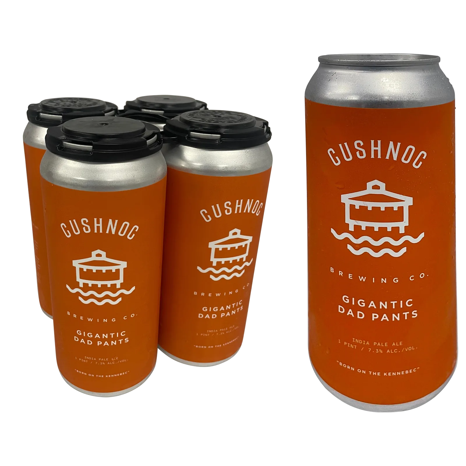Cushnoc Gigantic Dad Pants 4pk 16oz Can 7.3% ABV