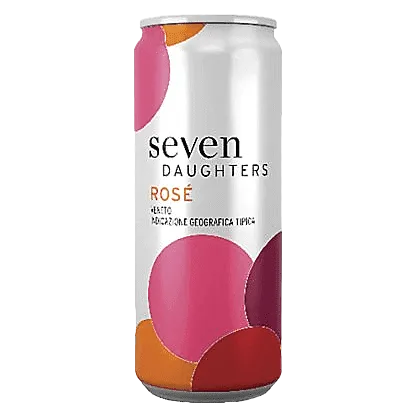 Seven Daughters Rose Can 4pk 250ml Can