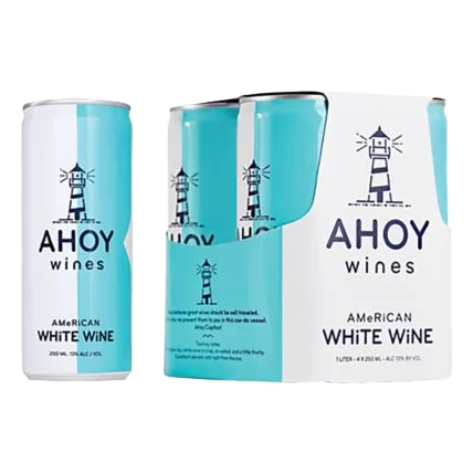 Ahoy White Wine 4pk (4PK 250ML)