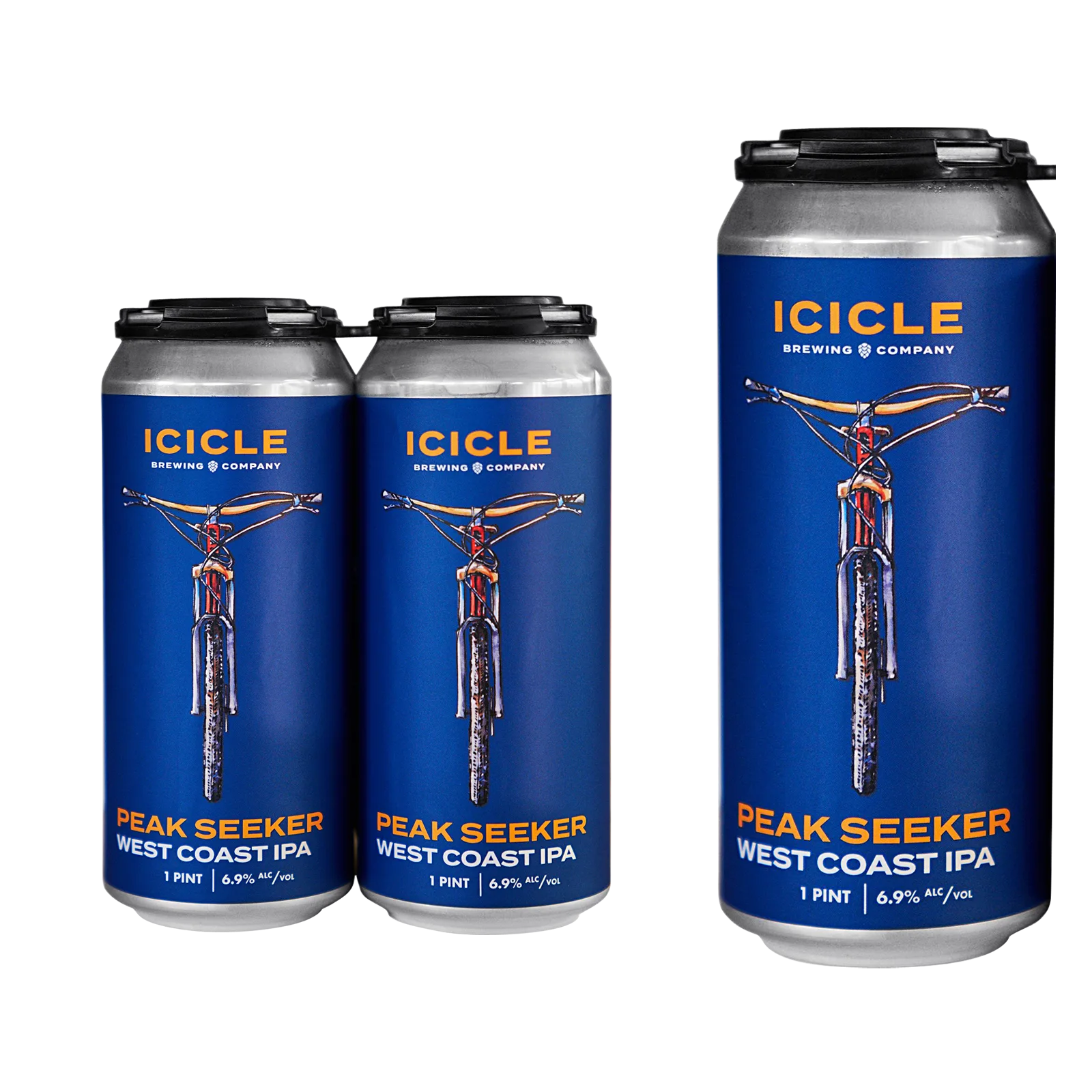 Icicle Brewing Co. West Coast IPA Series - Peak Seeker 4pk 16oz Cans