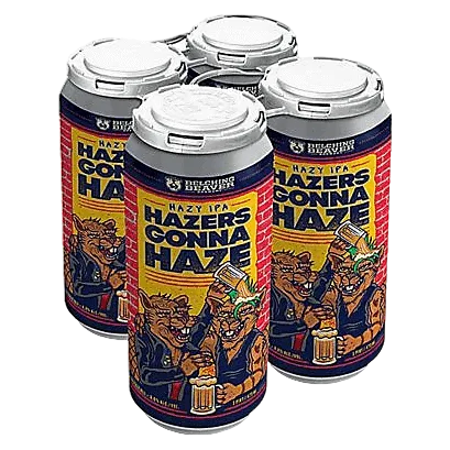 Belching Beaver Hazers Gonna Haze IPA 4pk 16oz Can