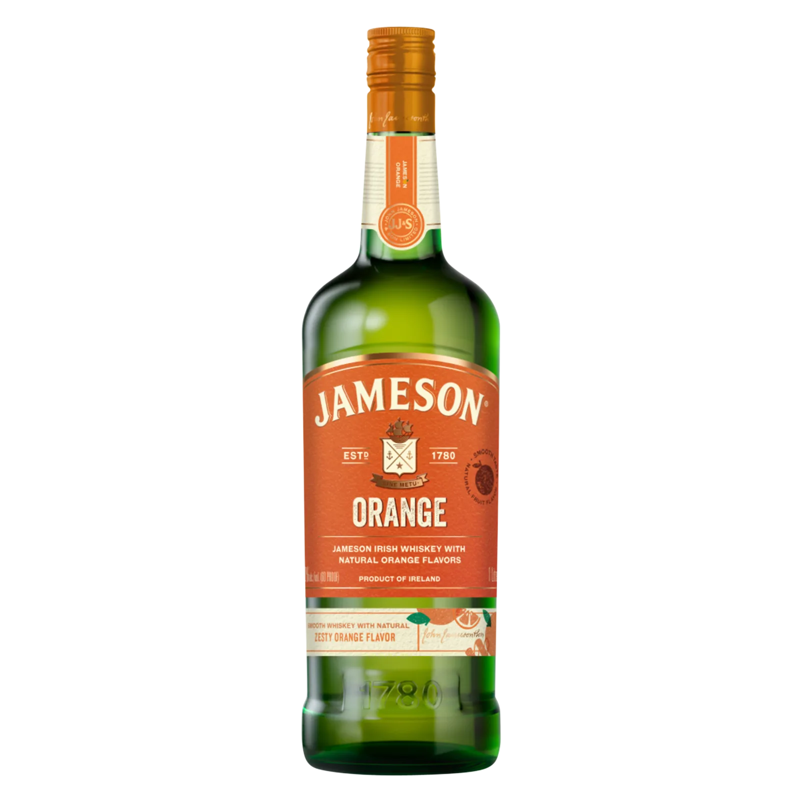 Jameson Orange Irish Whiskey 1L (60 Proof)