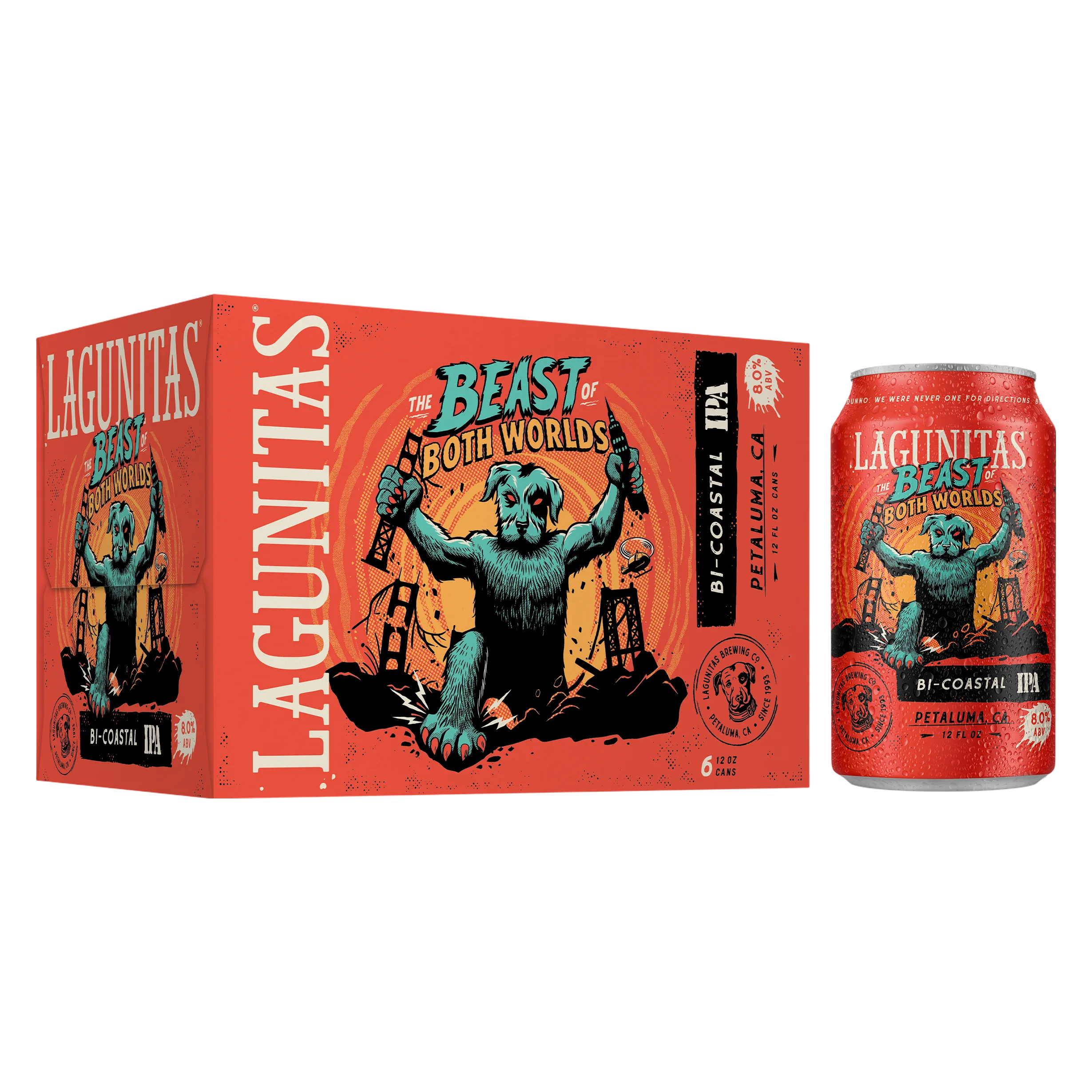 LAGUNITAS BEAST BTH WRLD 6PKC (6PKC