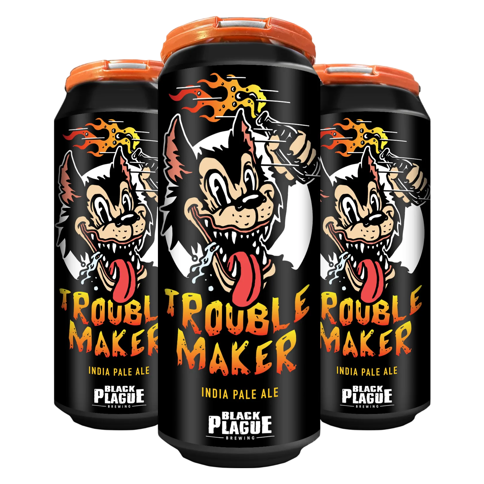 Black Plague Brewing Trouble Maker IPA (4PKC