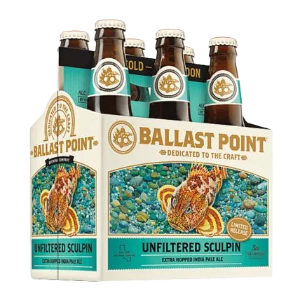 Ballast Point Unfiltered Sculpin 6pkb (6PKB