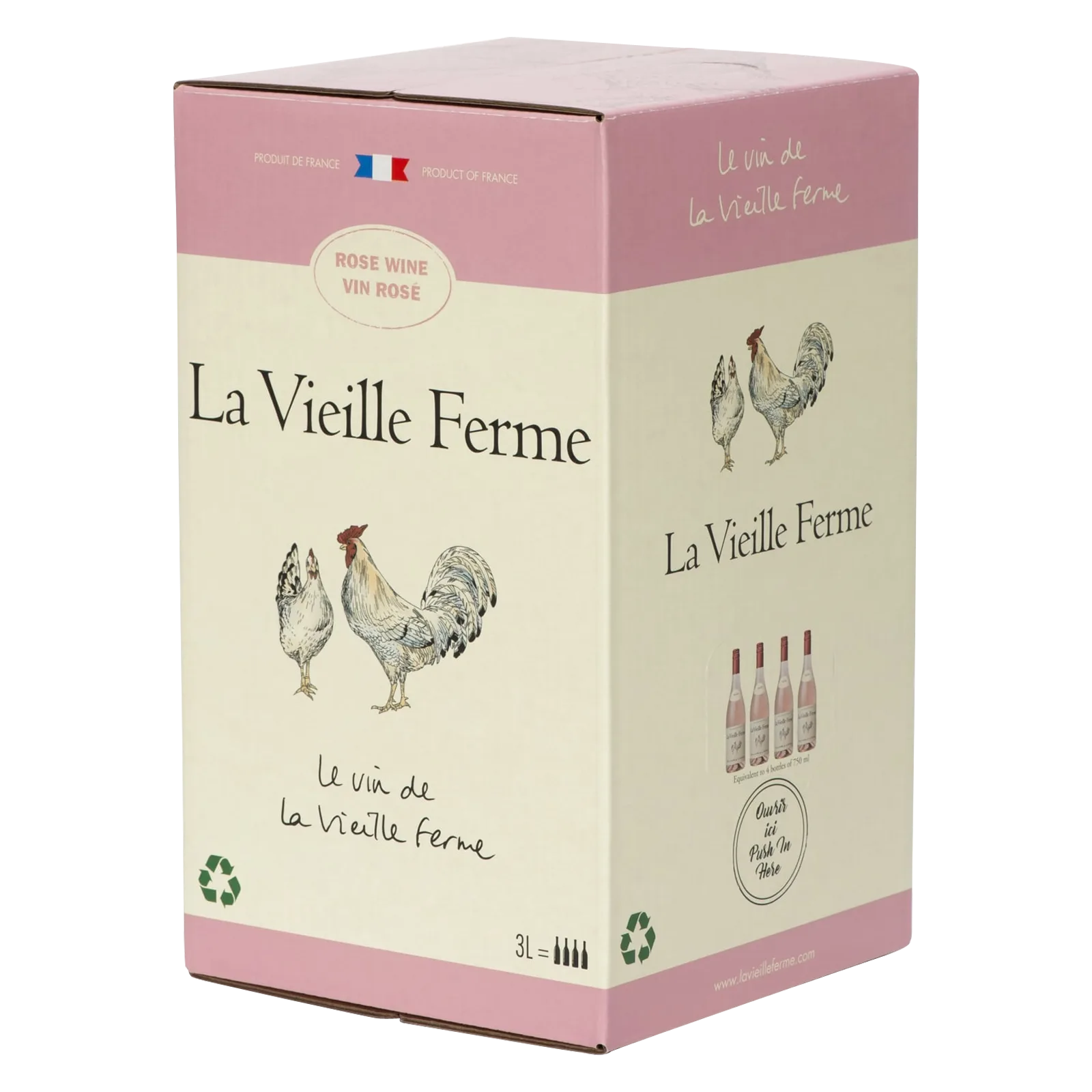 La Vielle Ferme Rose 3L 13% ABV
