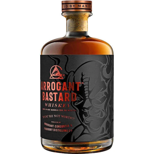 Arrogant Bastard Ale Whiskey 750Ml