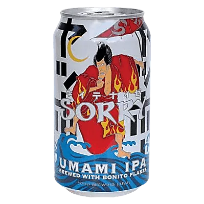 Yo-Ho Brewing Sorry Umami IPA with Bonito Flakes
