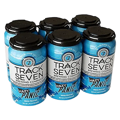 Track 7 Brewing Hazy Panic IPA 6pk Can