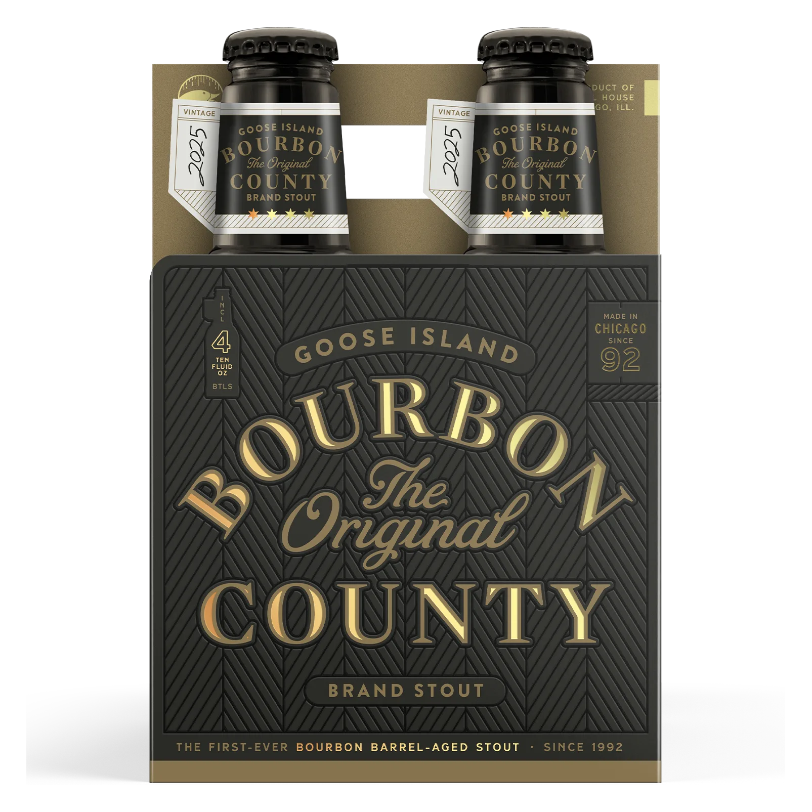 Goose Island Bourbon County Stout 2025 4pk
