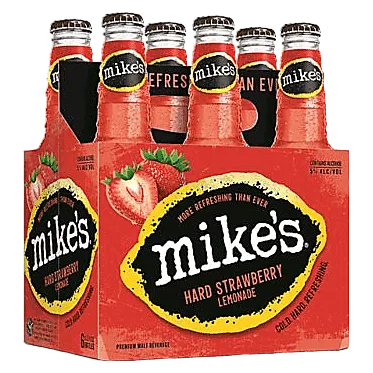 Mike's Hard Strawberry Lemonade 6pk 11.2oz Btl