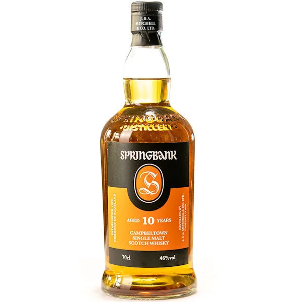 Springbank 10 Year Old Campbeltown Single Malt Scotch 700Ml