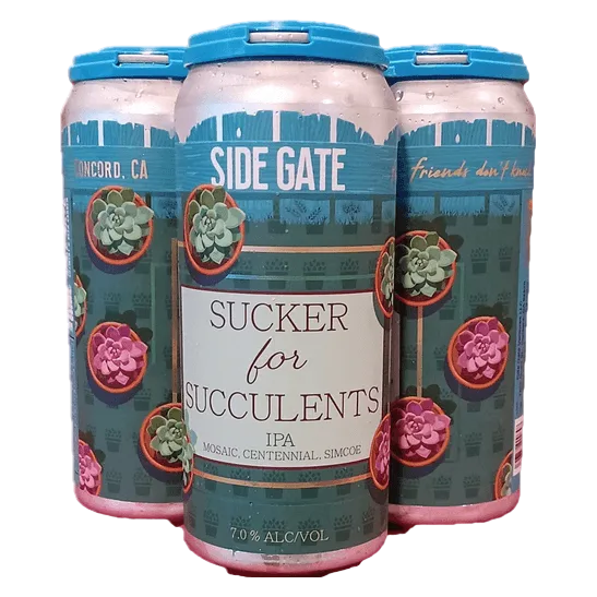 SIDE GATE SUKR SUCCULENTS 4PKC (4PKC