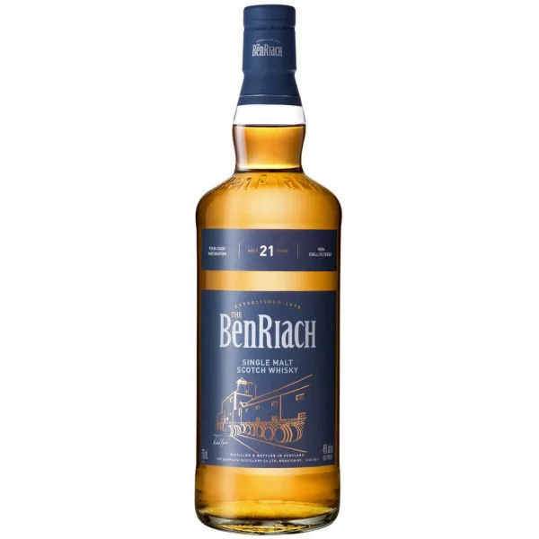 The Benriach 21 Year Old Speyside Single Malt Scotch 750Ml