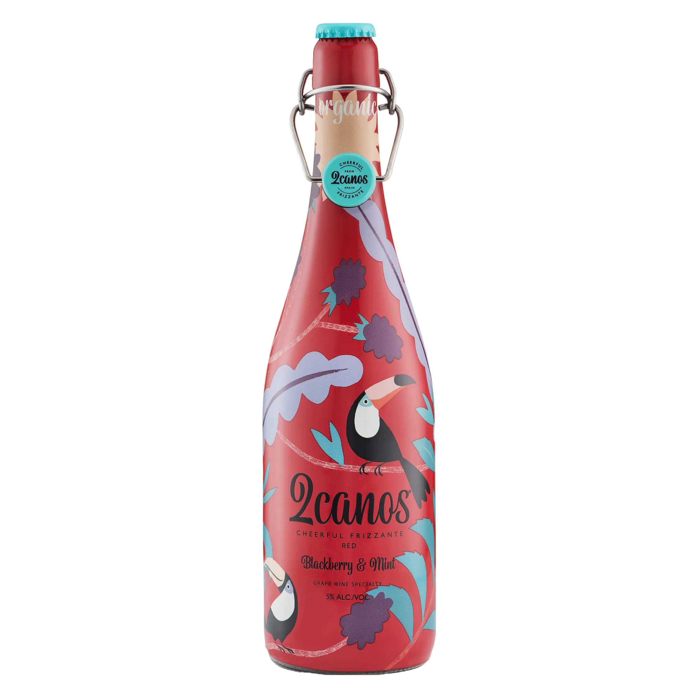 2canos Blackberry & Mint Frizzante 5% ABV