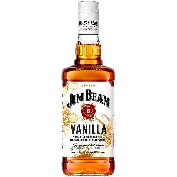 Jim Beam Vanilla Bourbon Liqueur 750Ml