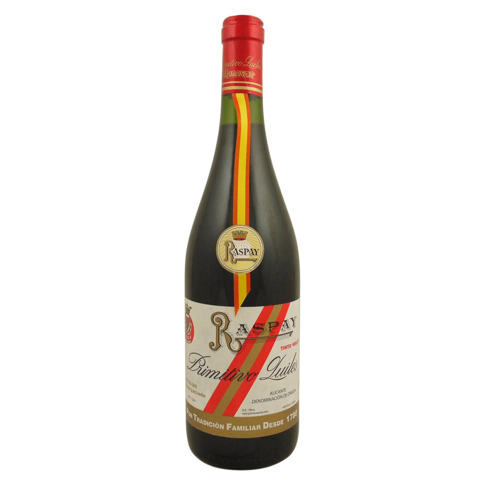 Primitivo Quiles Raspay 2016