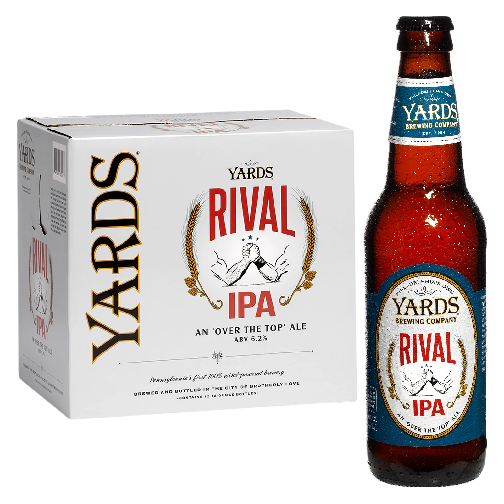 Yards Rival IPA 12 Pack Bottles
