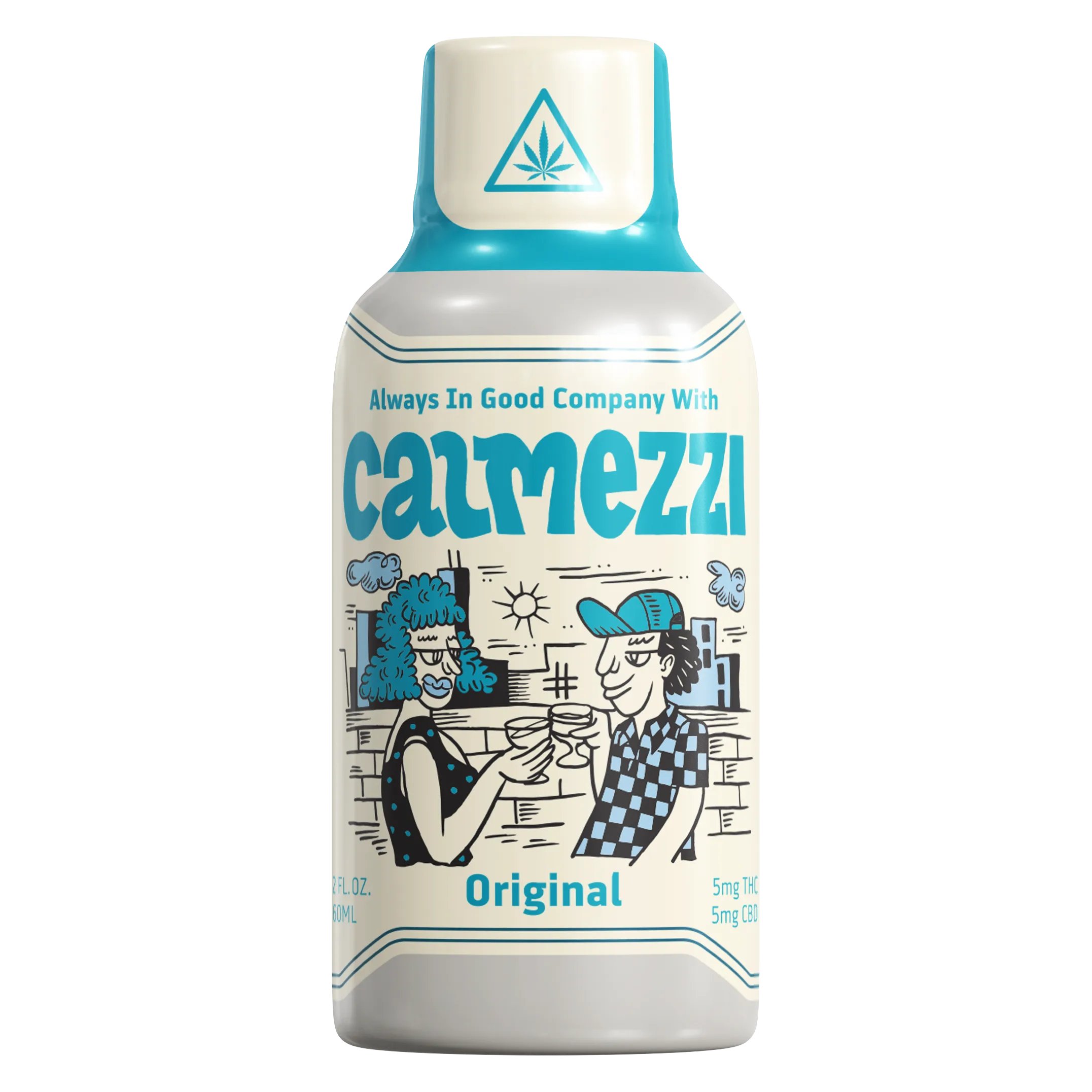 Calmezzi Original 5mg THC Spirit 2oz Btl