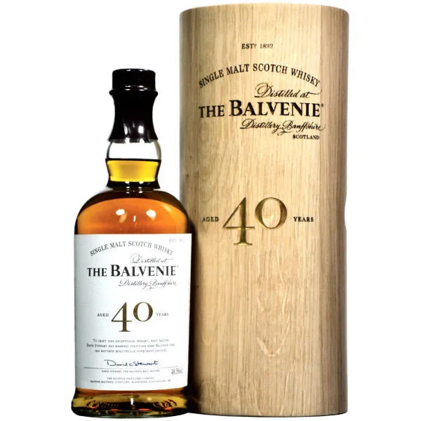 The Balvenie 40 Year Old Speyside Single Malt Scotch